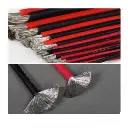 High Quality Ultra Flexible Silicon Wires - Red+Black 12AWG - 1 M