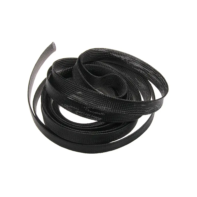 [NYLN-WIRE-PROTECTOR-20MM-2M] Nylon 20mm Expandable Braided Sleeve for Wire Protection-2M Length