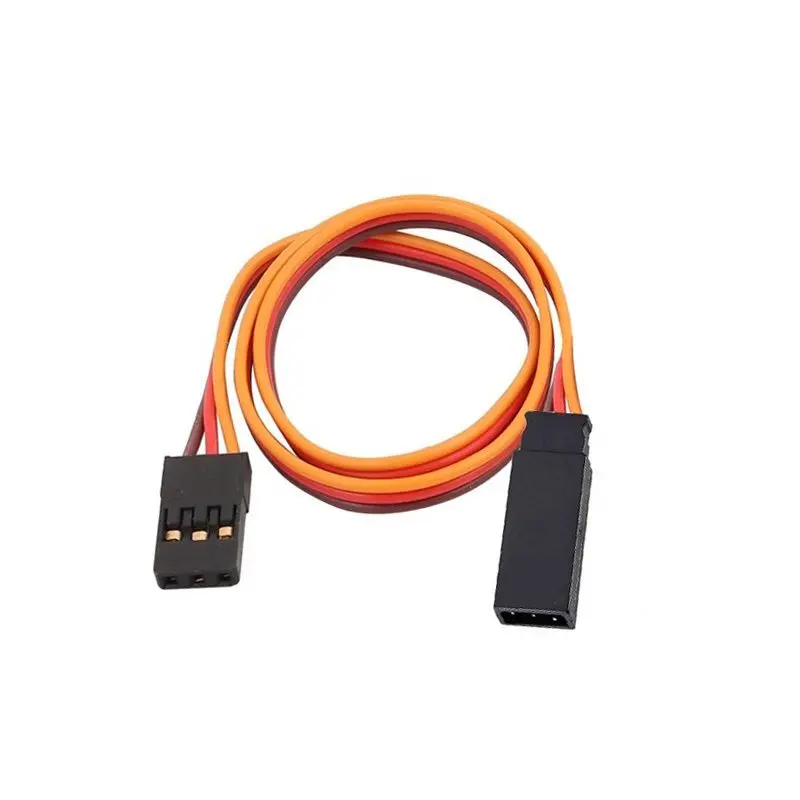 [SC-JR-CABLE-60CM-22AWG-FLAT] SafeConnect FLAT 60CM 22AWG Servo Lead Extension (JR) Cable