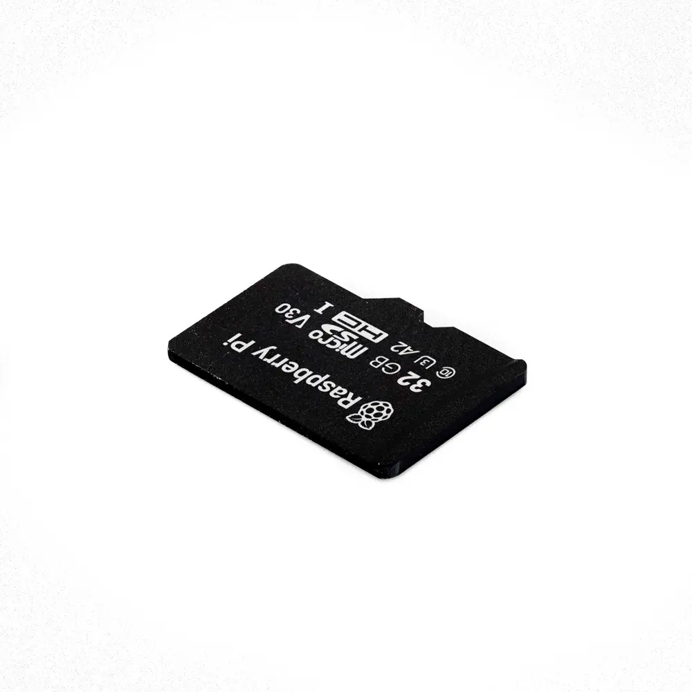 [RASP-PI-M-SD-32GB-A2] Official Raspberry Pi Micro SD Card 32GB A2 Class - Unprogrammed