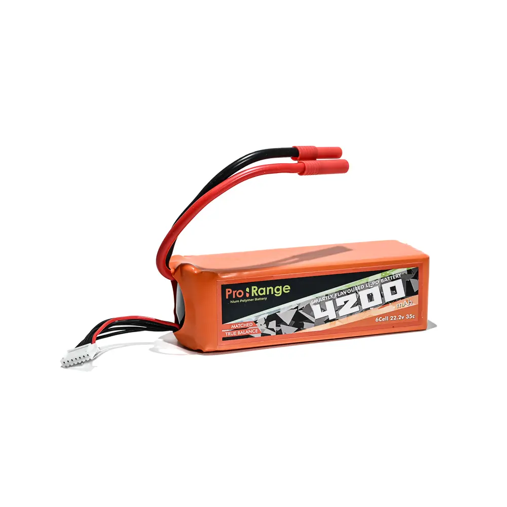 [ORANGE-LIPO-4200-6S] Orange 22.2V 4200mAh 35C 6S Lithium Polymer Battery Pack