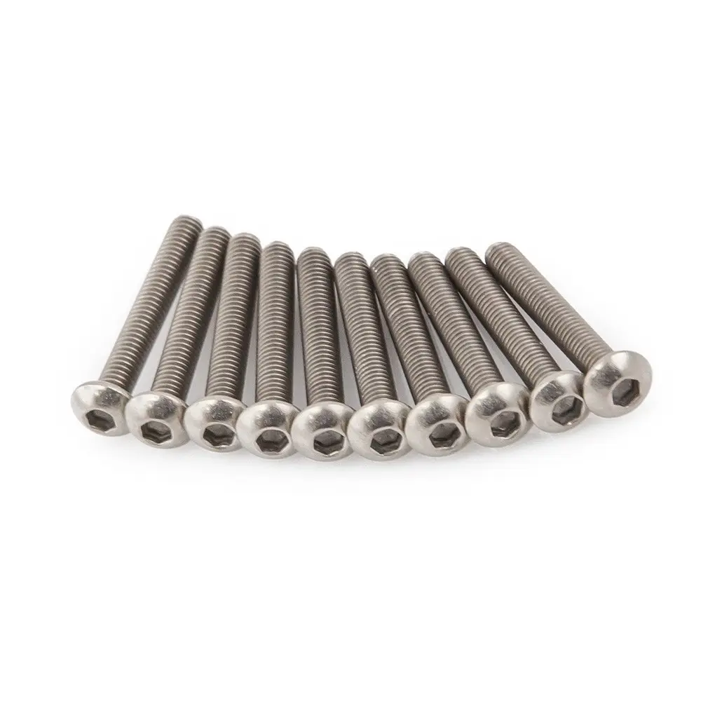 [M3X20-BUTTON-HEAD-10P] M3x20 Button Head Screws (10pcs)