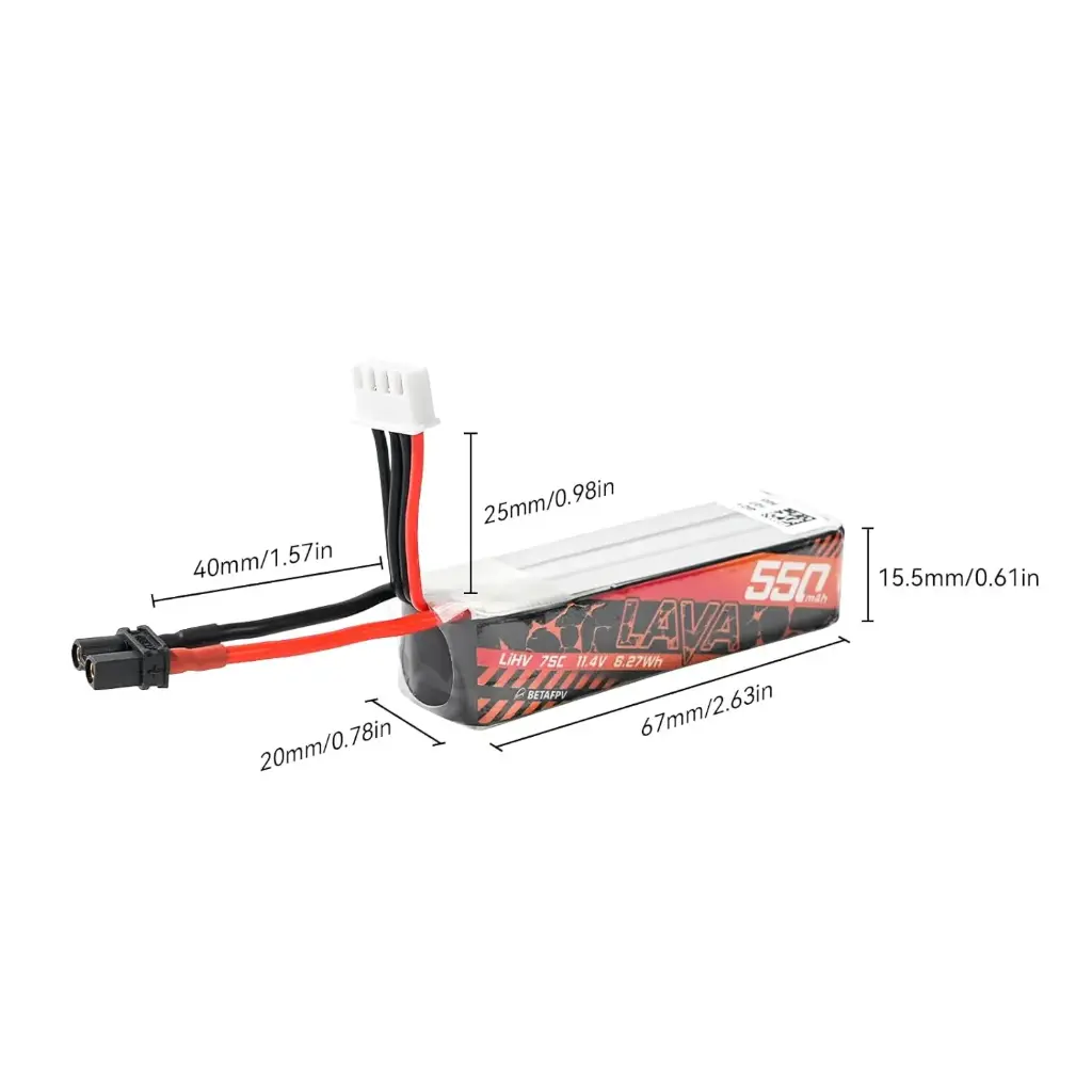 [BETAFPV-LAVA-550MAH] BETAFPV Lava 550mAh