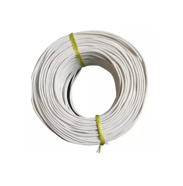 High Quality Ultra Flexible Silicon Wires - WHITE, 24AWG