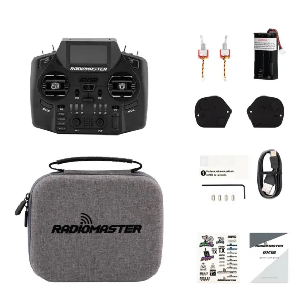 RadioMaster GX12 Dual-Band Radio Controller – ELRS 2.4GHz M2 - Image 8