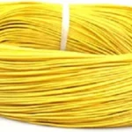 High Quality Ultra Flexible Silicon Wires - YELLOW, 24AWG